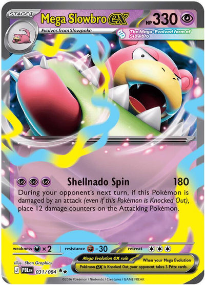 Mega Slowbro ex 31/84 – Mega Evolution: Pitch Black