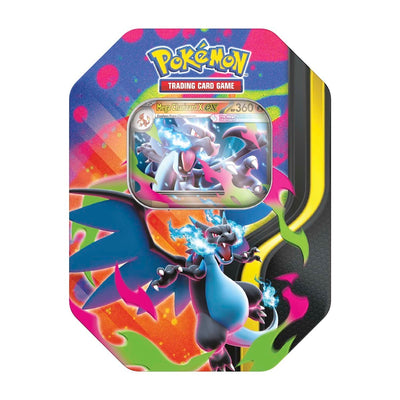 Pokémon TCG: Mega Charizard Tin (Mega Charizard X)